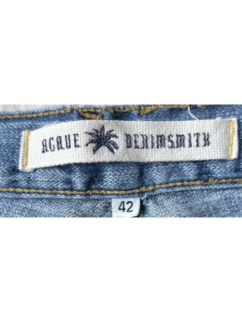 Agave Denimsmith Waterman Men’s Jeans Relaxed Fit Straight Leg Size 42